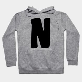 Letter N Hoodie